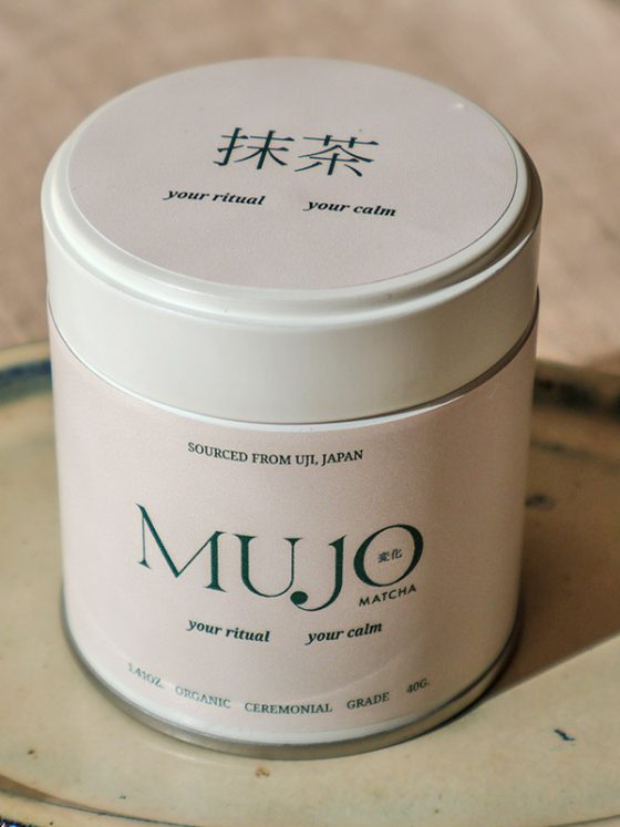 Mujo Matcha 40g Organic Tin (Ceremonial Grade)