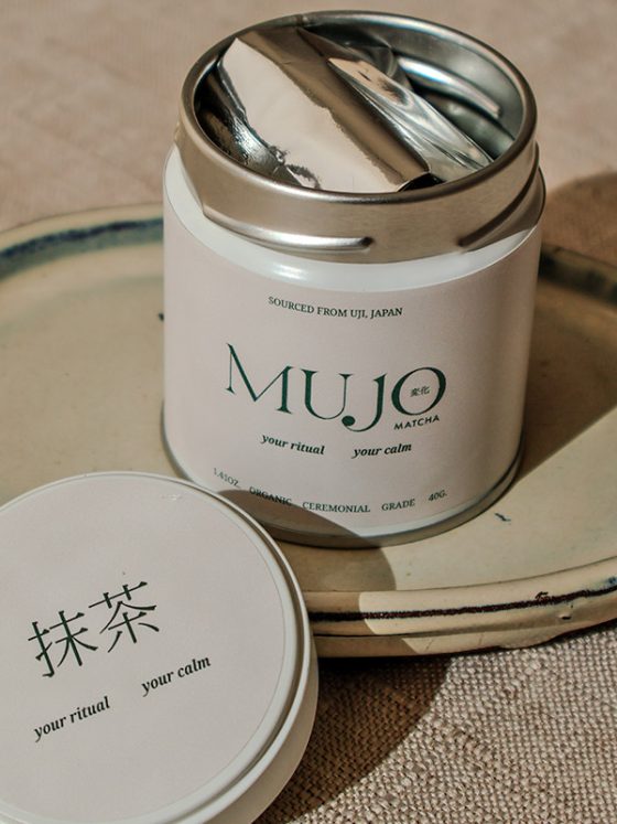 Mujo Matcha 40g Organic Tin (Ceremonial Grade) - Image 4