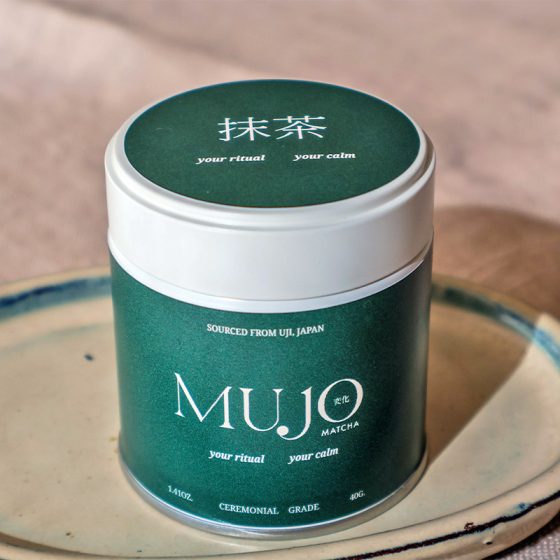 Mujo Matcha 40g Tin (Ceremonial Grade)