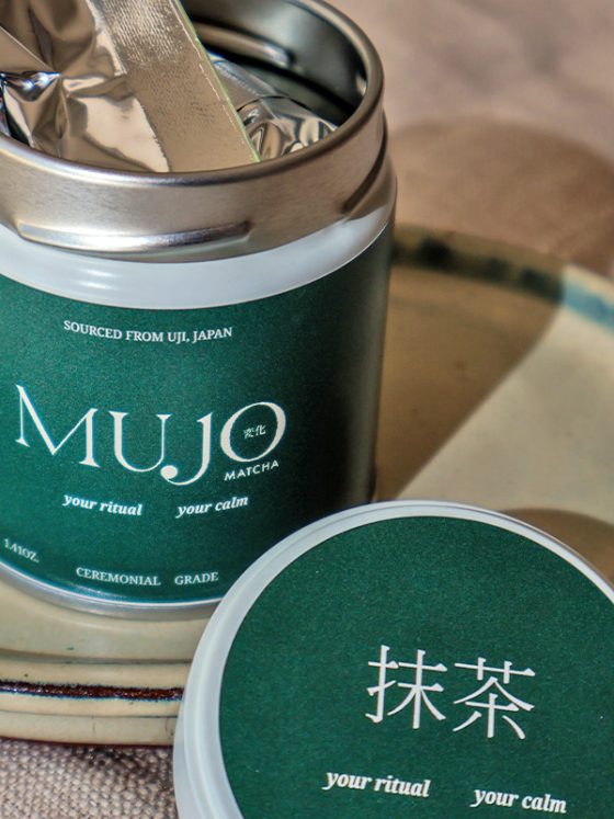 Mujo Matcha 40g Tin (Ceremonial Grade) - Image 2